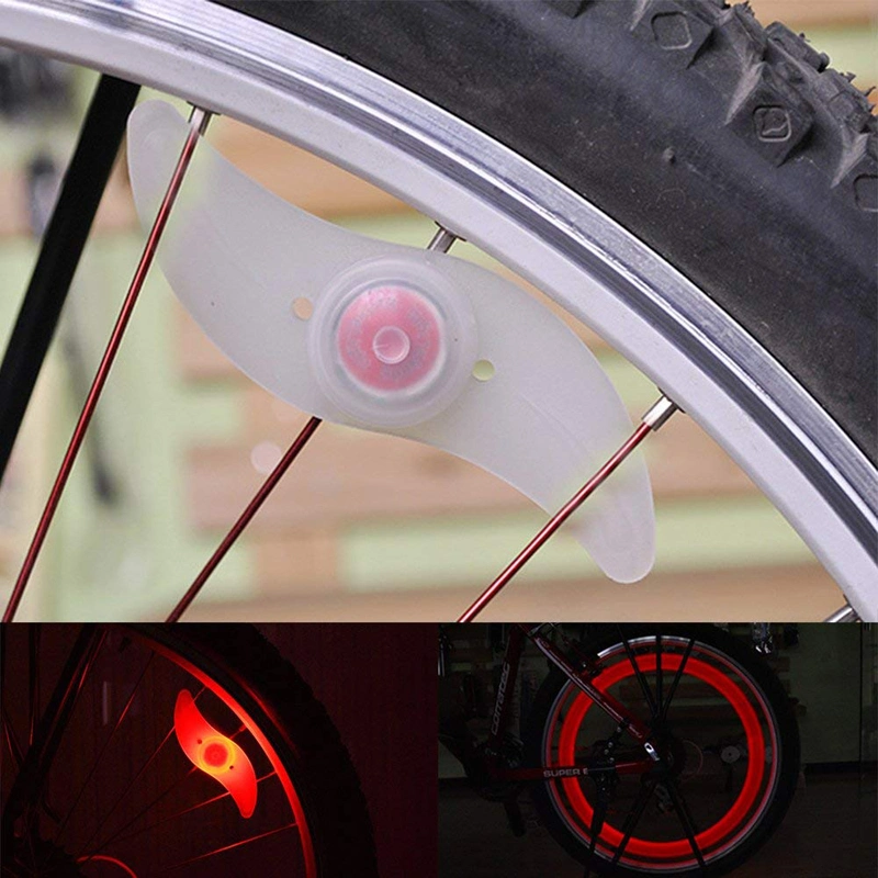 Cool Bike Wheel Lights Used for Safety Warning