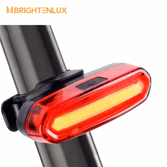 Mini COB USB ricaricabile di alta qualità per bici fanale posteriore bicicletta ciclismo colore diverso lampeggiante avvertimento lampada posteriore accessori bici COB luce posteriore per bicicletta